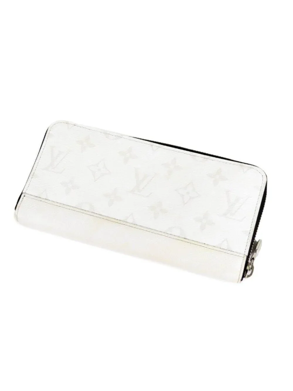 Louis Vuitton Zippy Wallet Horizontal White Taigarama